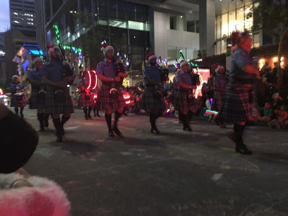 Australien - South Perth - Eine Dudelsackband 