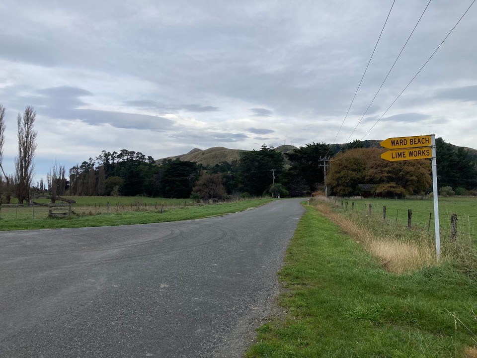 Neuseeland - Ward - Ausflug an den Strand, nicht weit entfernt von der Farm 