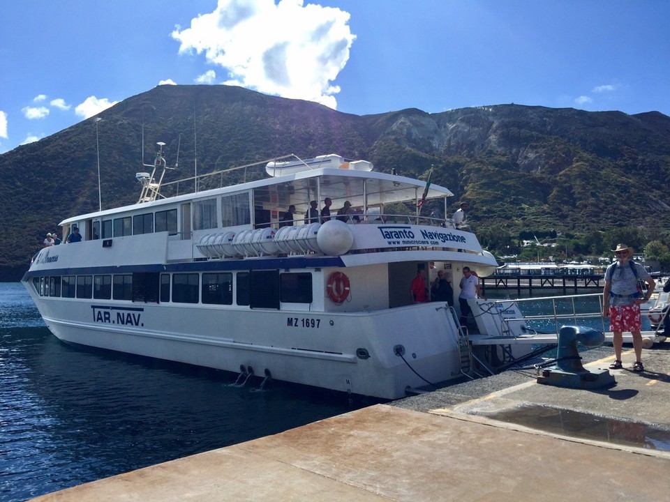  - Italy, Lipari - Our Volcano Island Cruise Boat