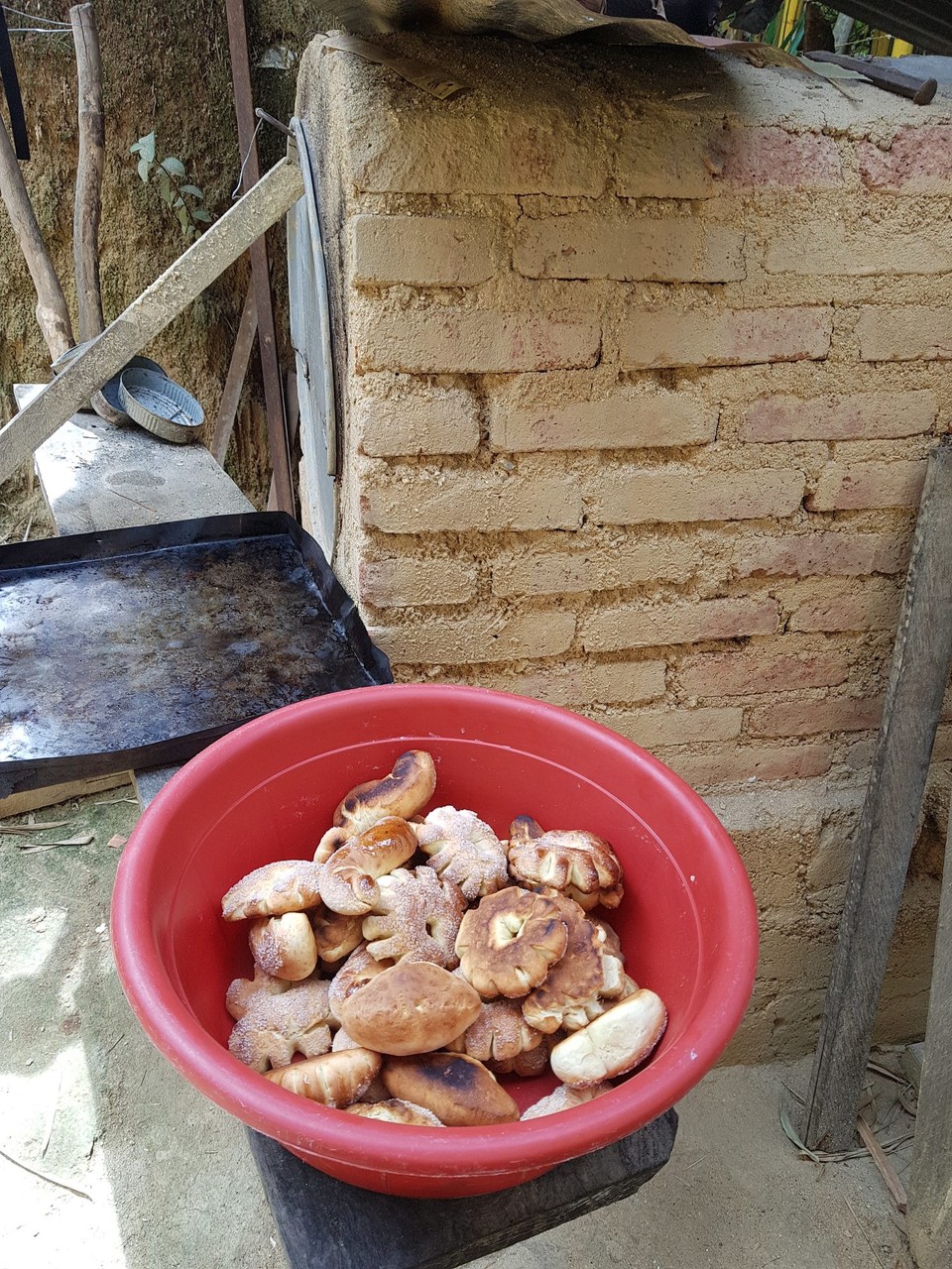 Nicaragua - Dipilto - Preparan pan dulce con Ramón