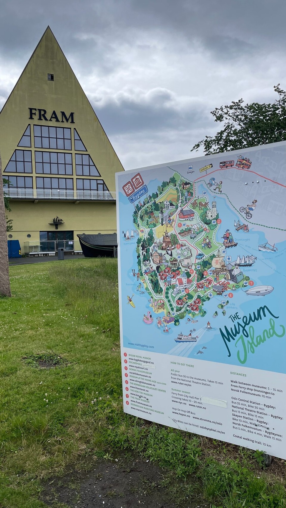 Norwegen - Oslo - Bygdoy Frammuseet