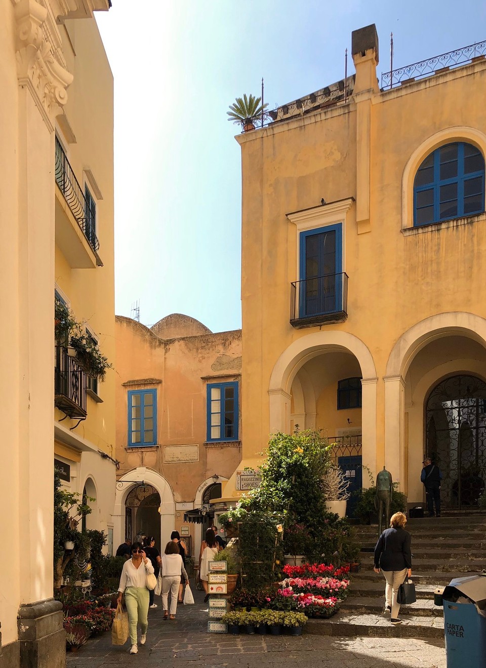 Italien - Capri - In Capri-Stadt unterwegs
