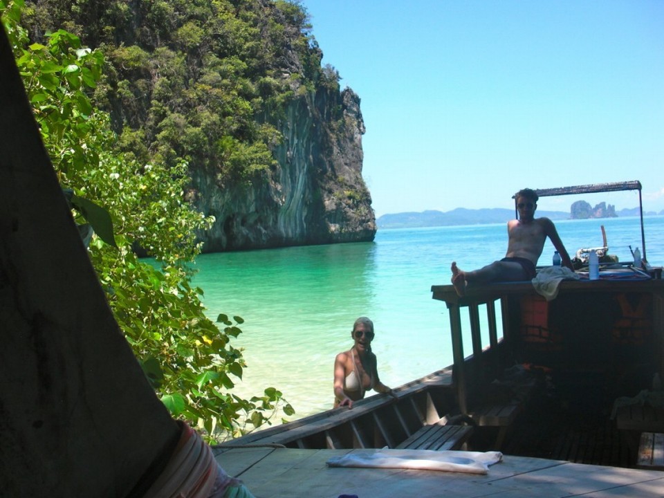 Thailand - Amphoe Ko Yao - Longtails kann man für den ganzen Tag mieten