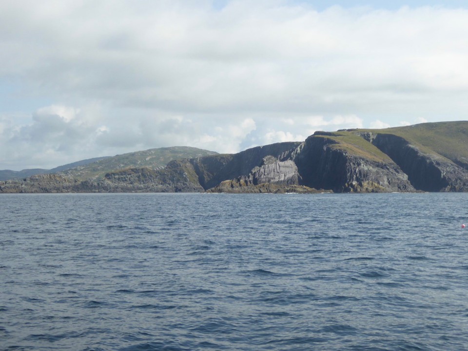 Ireland - Adrigole - Brow Head, the most southerly point of Ireland. During the 19th century copper mining took place here.