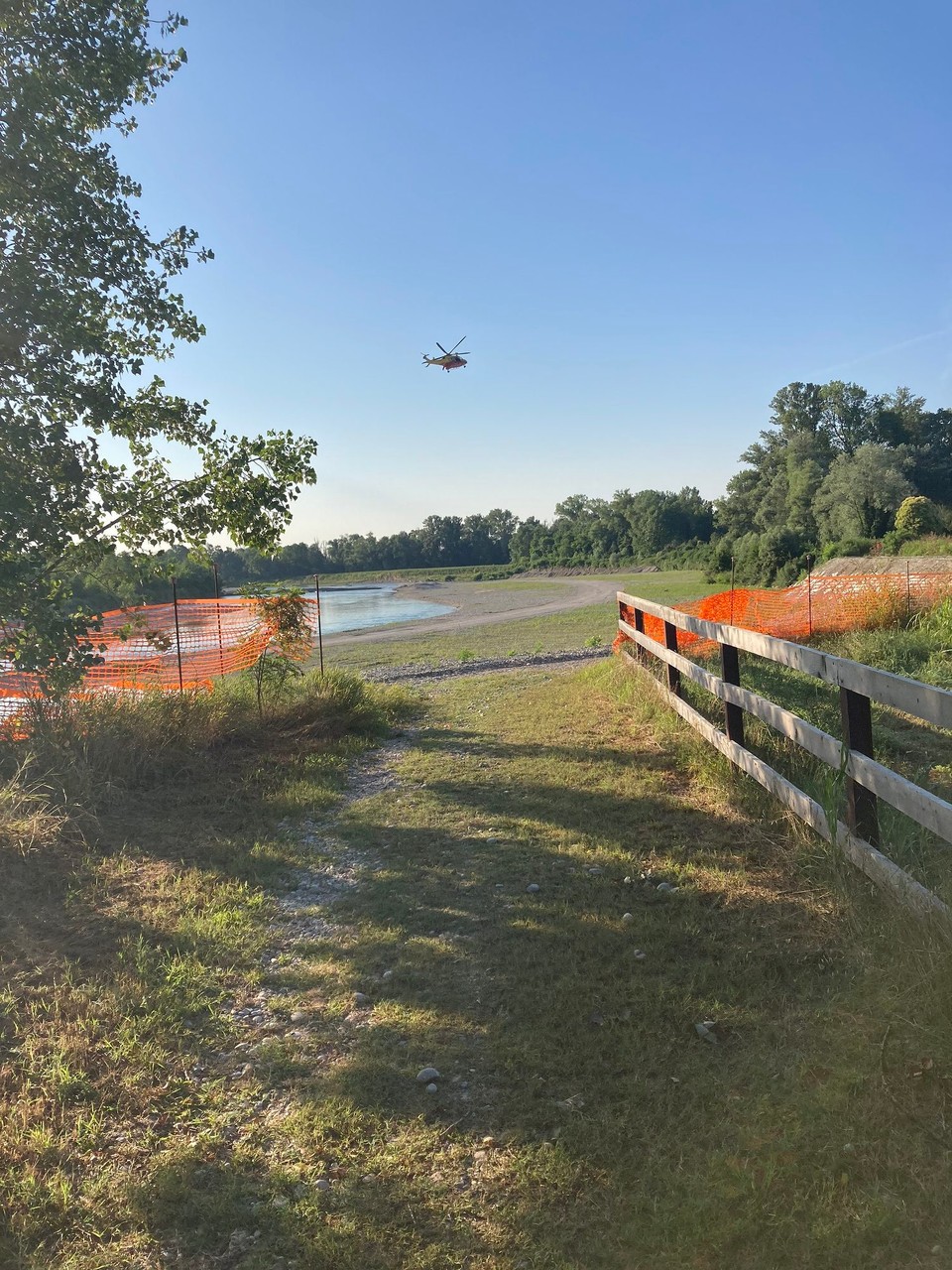 Italien - Jesolo - Hubschrauber Einsatz