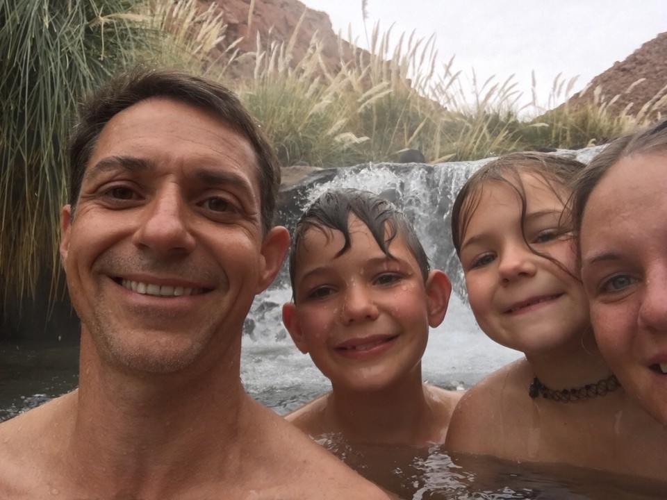 Chile - San Pedro de Atacama - Familien-Selfie