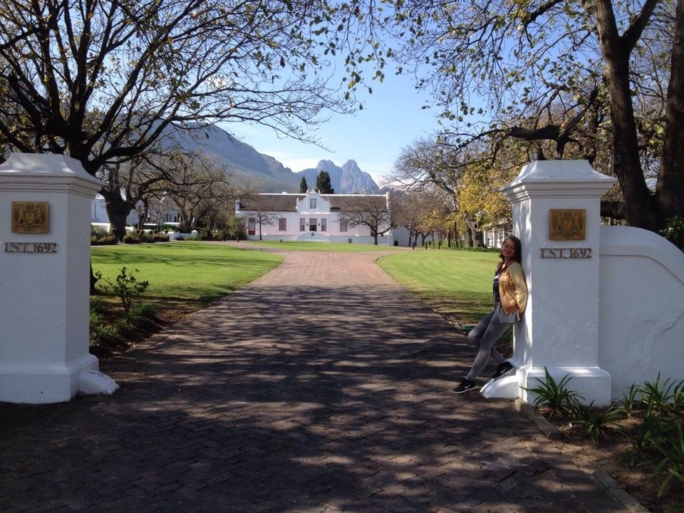 Südafrika - Stellenbosch - Stellenbosch ist bekannt als einer der besten Weingegenden in Afrika. Südafrikaner meinen natürlich die beste der ganzen Welt.
