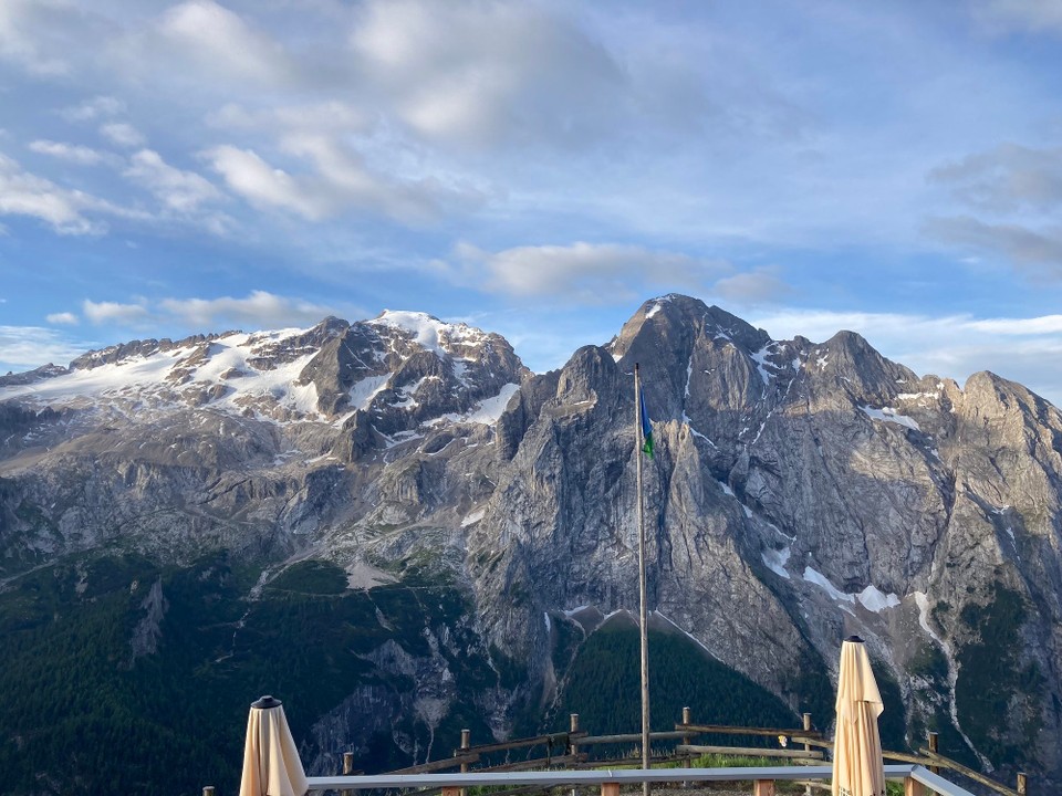 Italien - Rocca Pietore - Marmolada freie Sicht