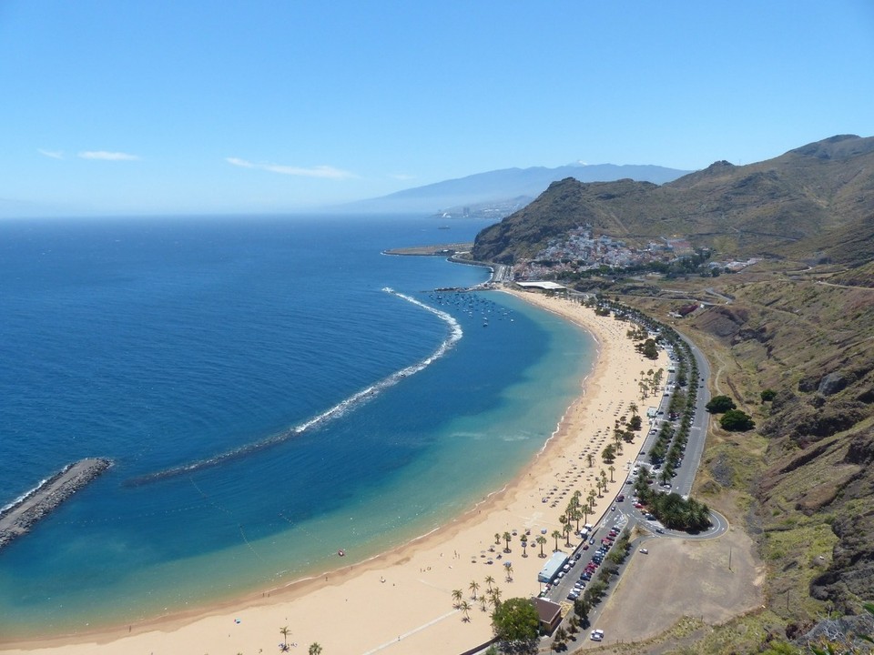 Spain - Tenerife - Las Teresitas beach