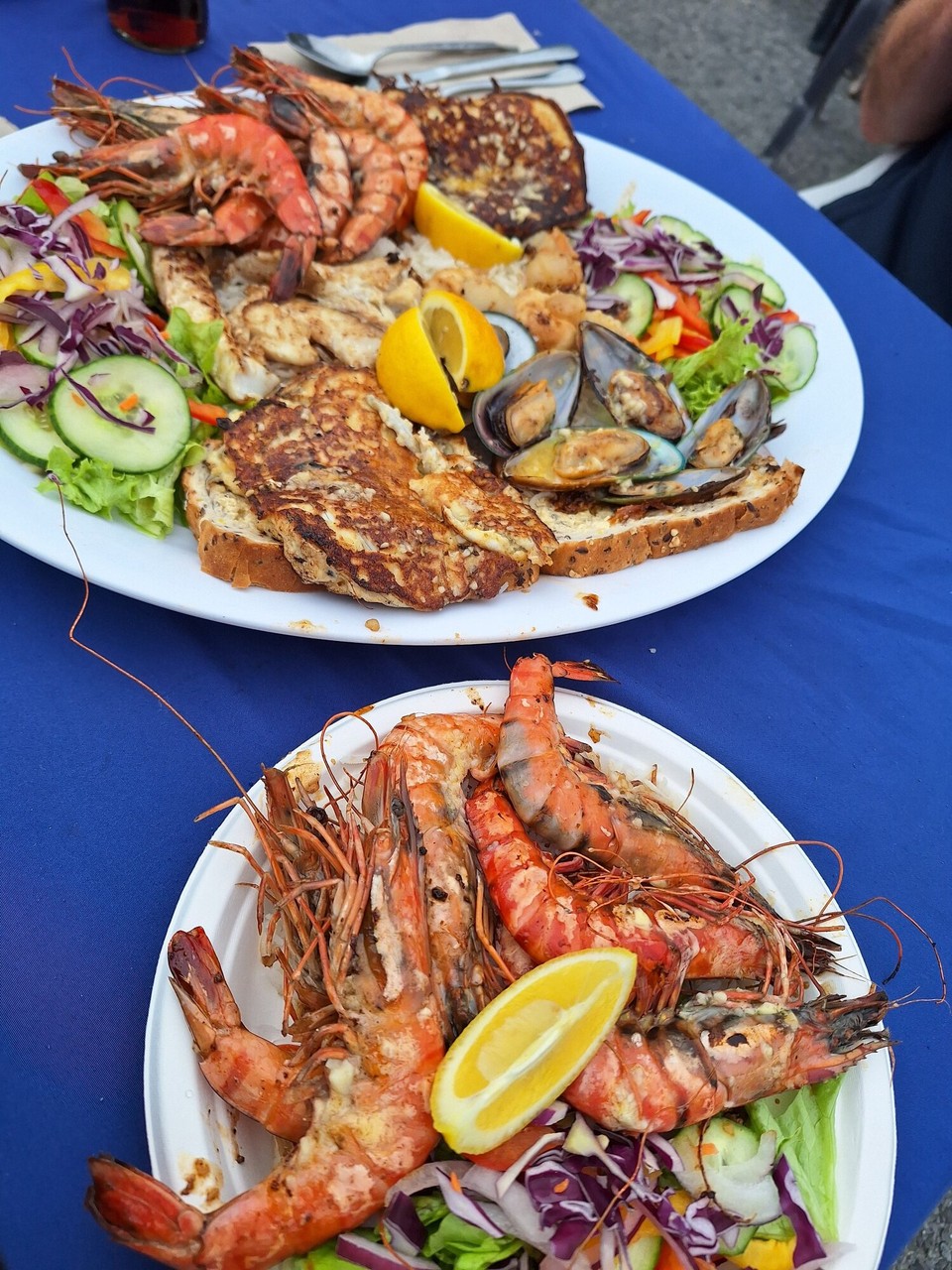 Neuseeland - Kaikoura - Frühstück und Mittagessen 