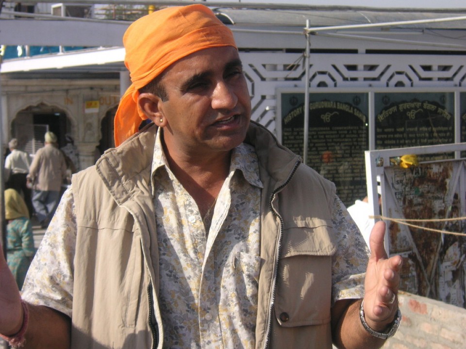 Indien - Neu Delhi - Unser indischer Reiseleiter