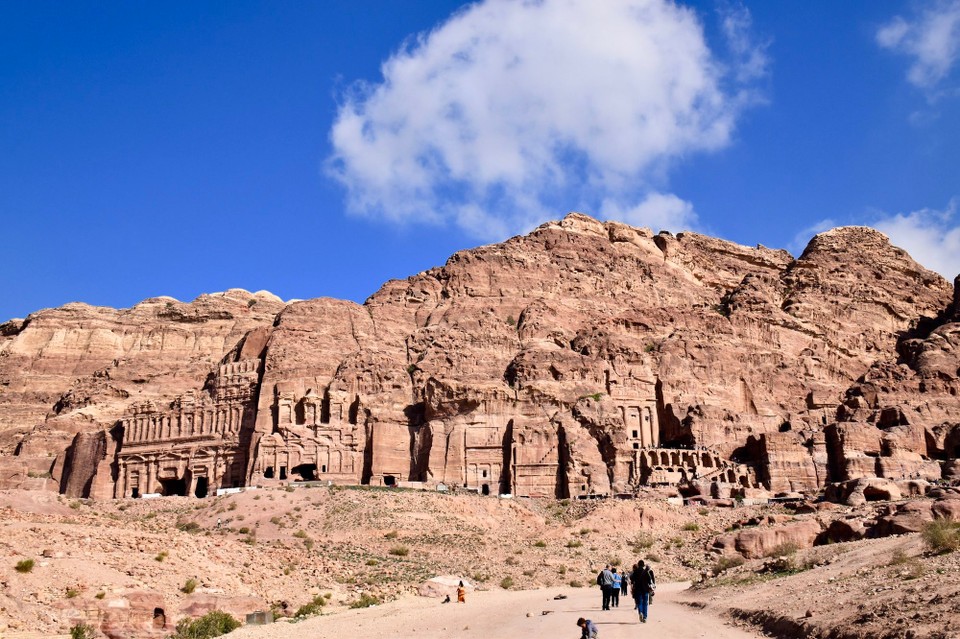 Jordanien - Wadi Musa - Die Königsgräber