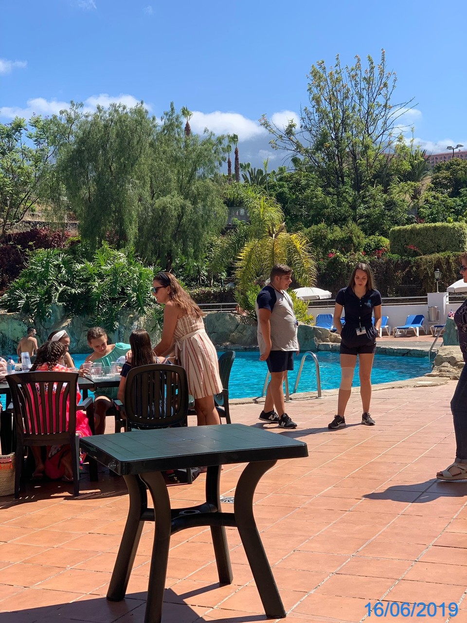 Spanien - Puerto de la Cruz - Leben am Pool