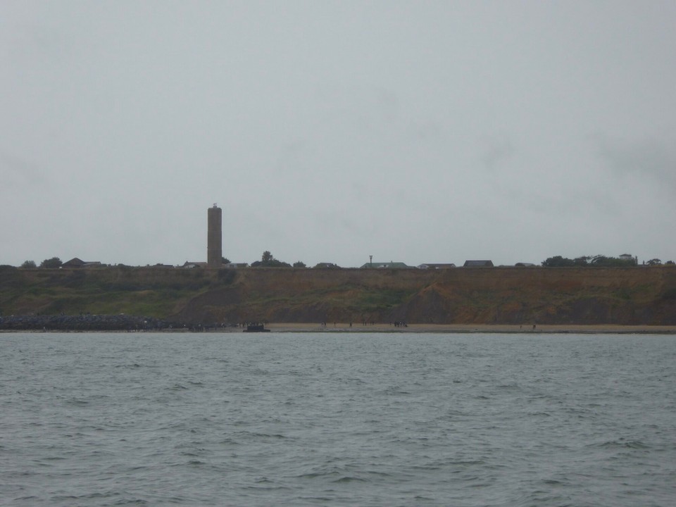 United Kingdom - Chelmsford - The Naze Tower looking gloomy. Constructed in 1720 by Trinity House as a navigation mark, it has been many things, including a radar tower in WWII. It now houses a cafe and art galleries, with a fantastic view from the roof.