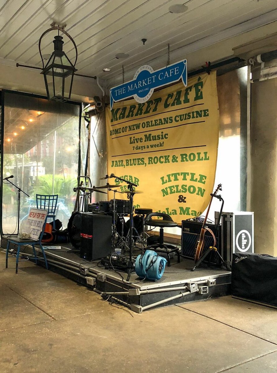 USA - New Orleans - Die hatten keinen Bock mehr vor drei Leuten zu spielen.