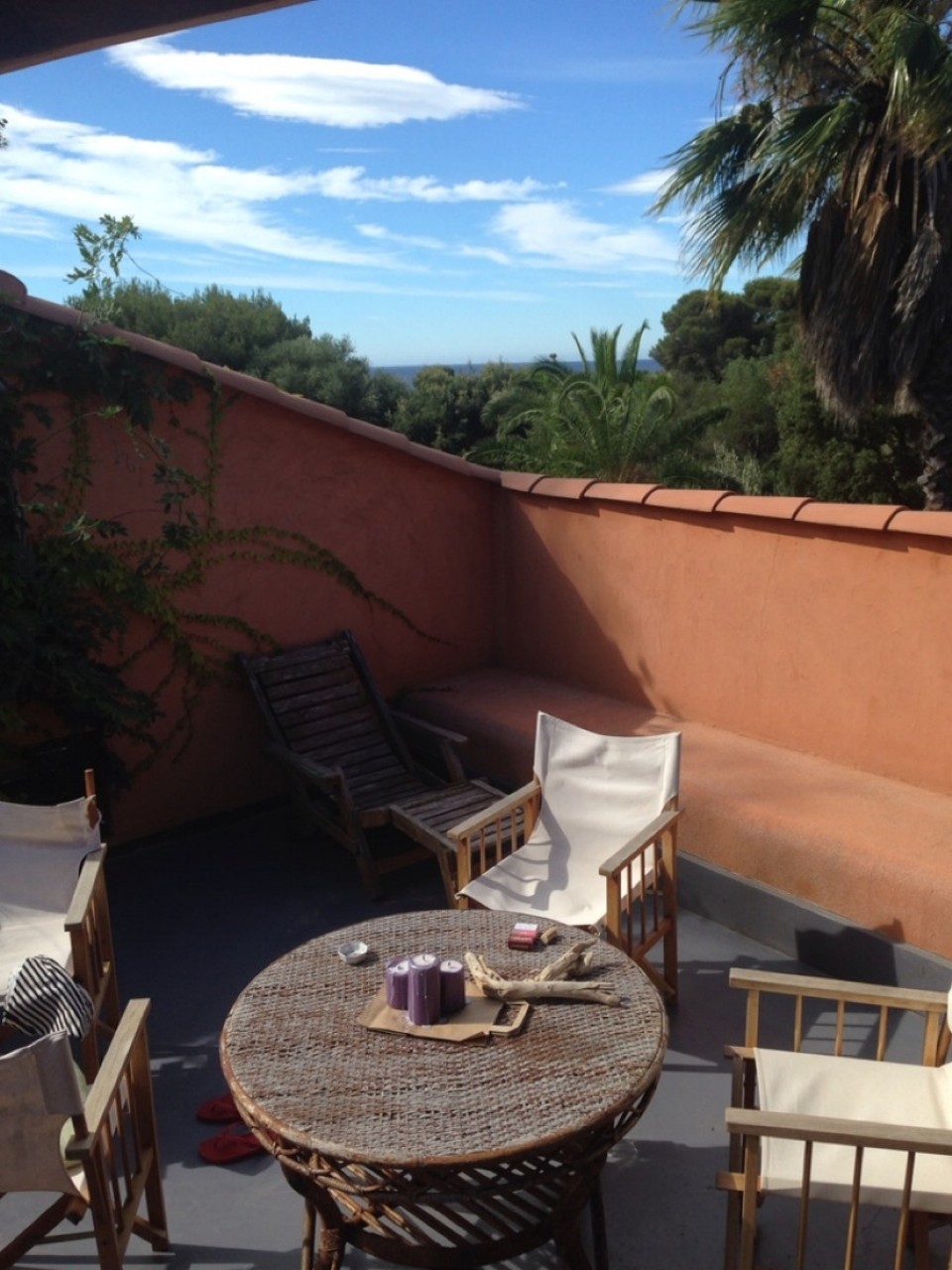 Frankreich - La Croix-Valmer - Unsere Unterlunft - mit privater Dachterrasse 