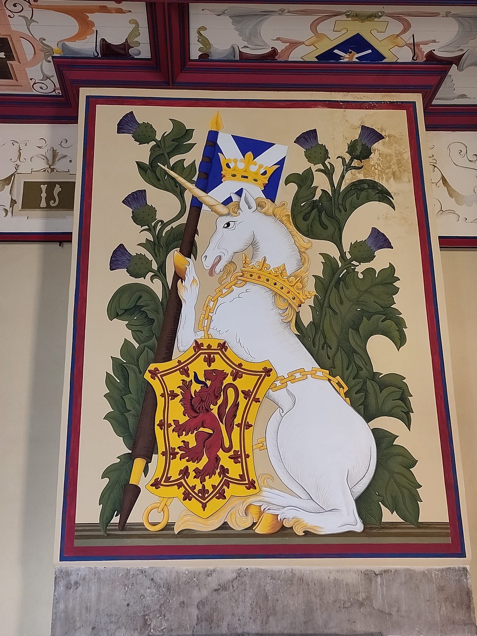 Vereinigtes Königreich - Stirling - ...das Nationaltier von Schottland...