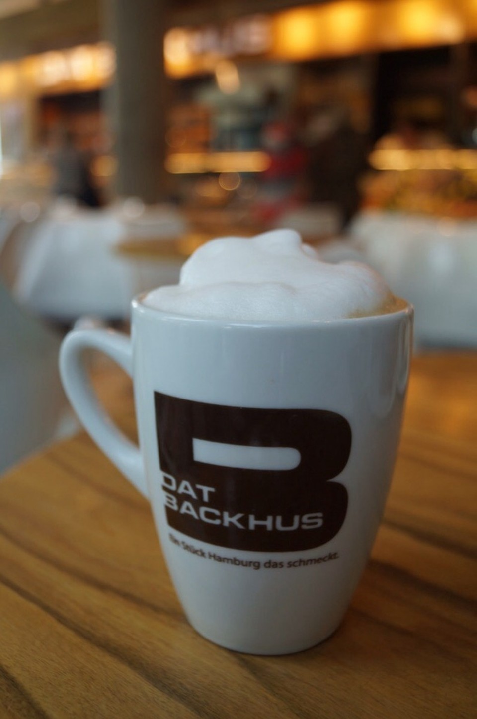 Deutschland - Hamburg - Man erkennt unterschiede, Caffe latte war lecker.