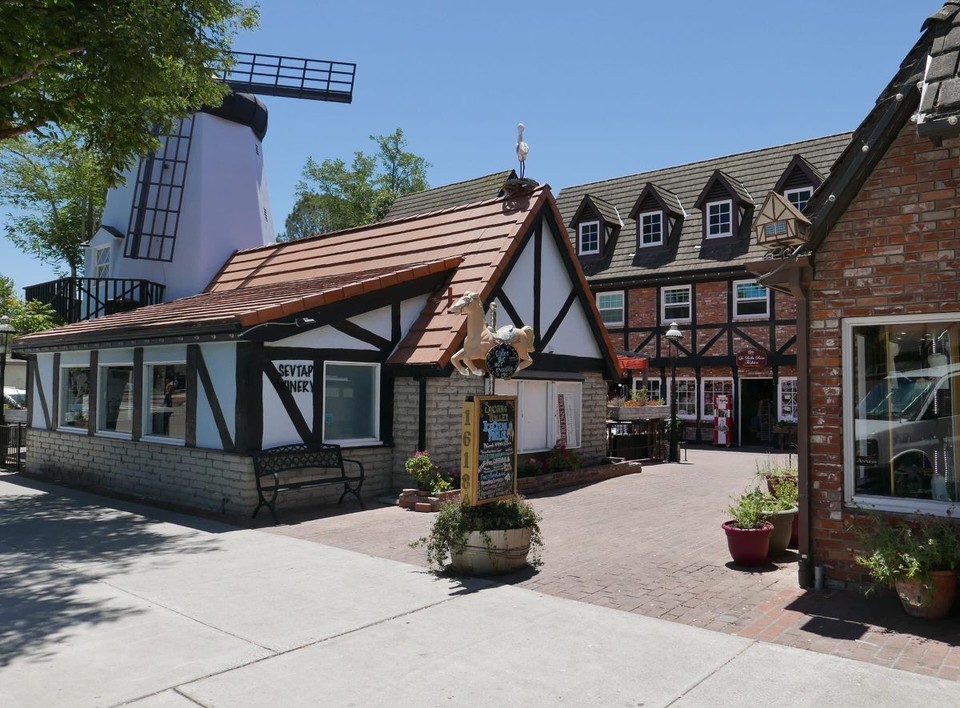 USA - Santa Barbara - Typischer Baustil in Solvang.