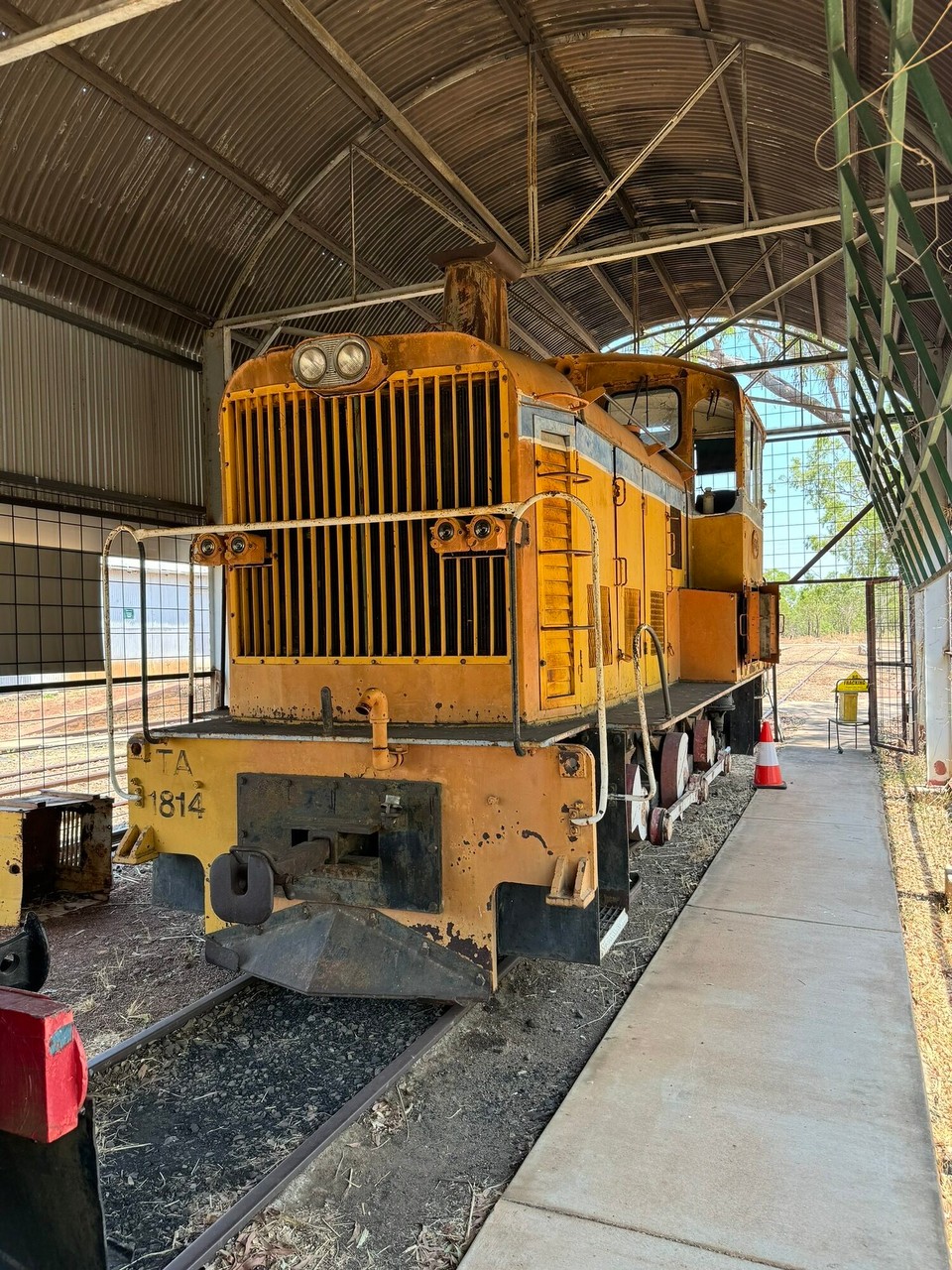Australien - Litchfield Park - Pine Creek Railway Museum