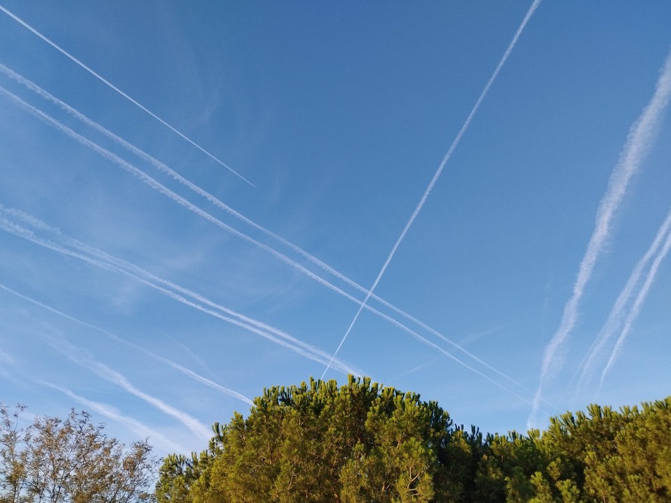 Frankreich - Montpellier - Der Himmel über Marseille, als wir es verlassen haben...
