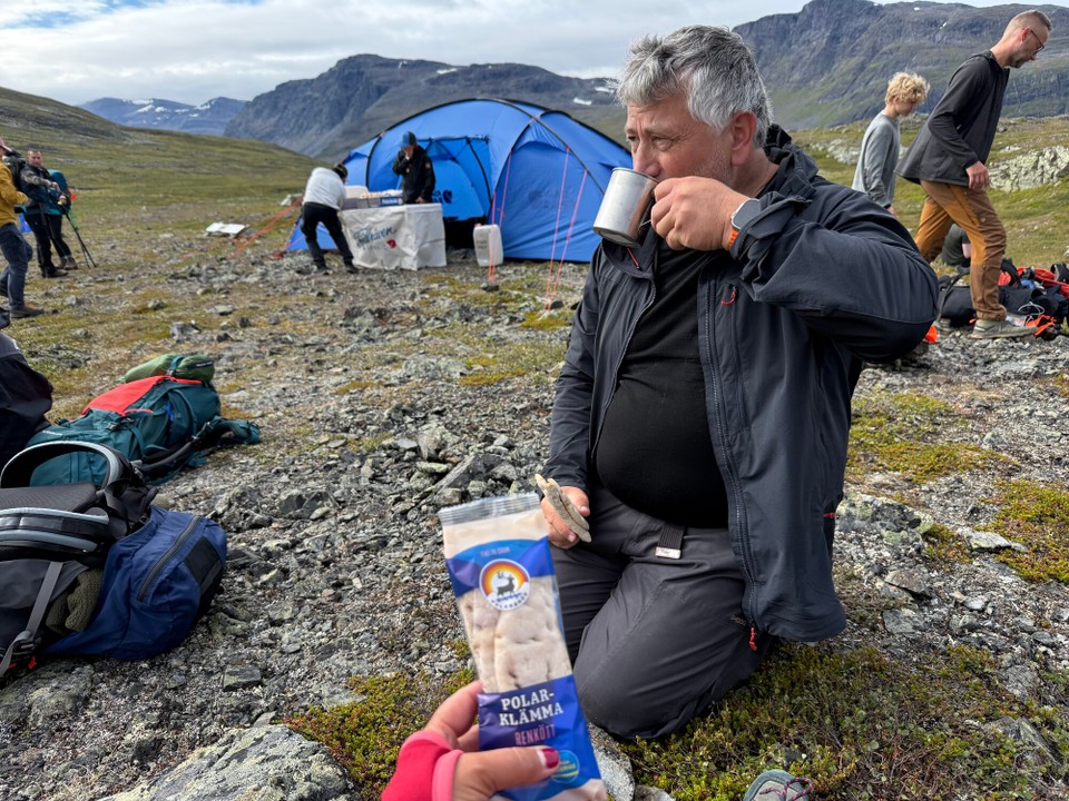 Schweden - Kiruna - Hier gibt’s Pölarbrot als Snack