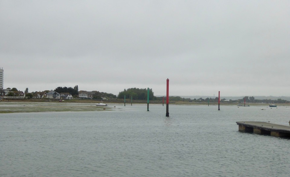 United Kingdom - Southsea - The posts all make sense, once in the channel!