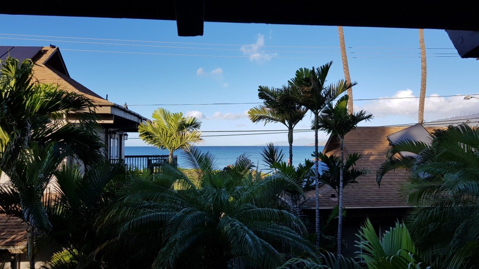 USA - Kīhei - Blick von unserem Balkon