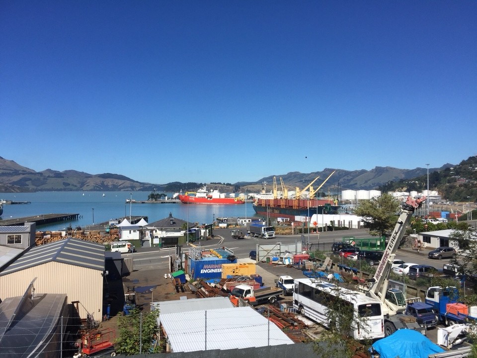 Neuseeland - Christchurch - Hafen von Lyttelton 