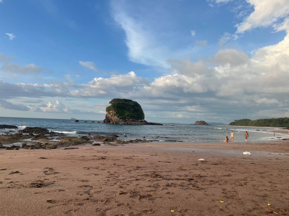 Costa Rica - Santa Cruz - … schwimmen zur Insel 🏊‍♀️ 