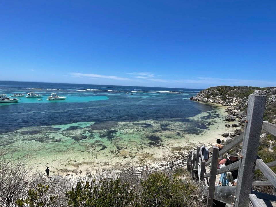 Australien - Rottnest - …und haben an verschiedenen Buchten angehalten.