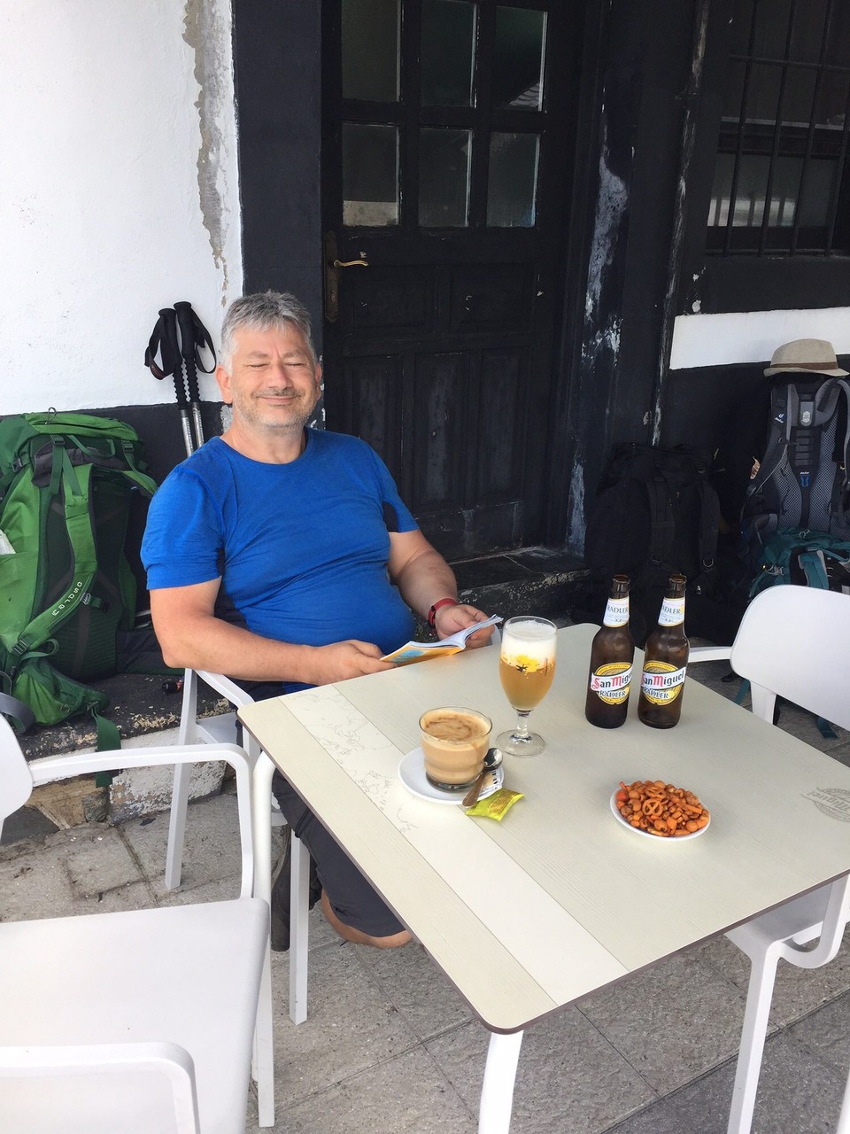 Spanien - Grandas de Salime - Verdiente Pause