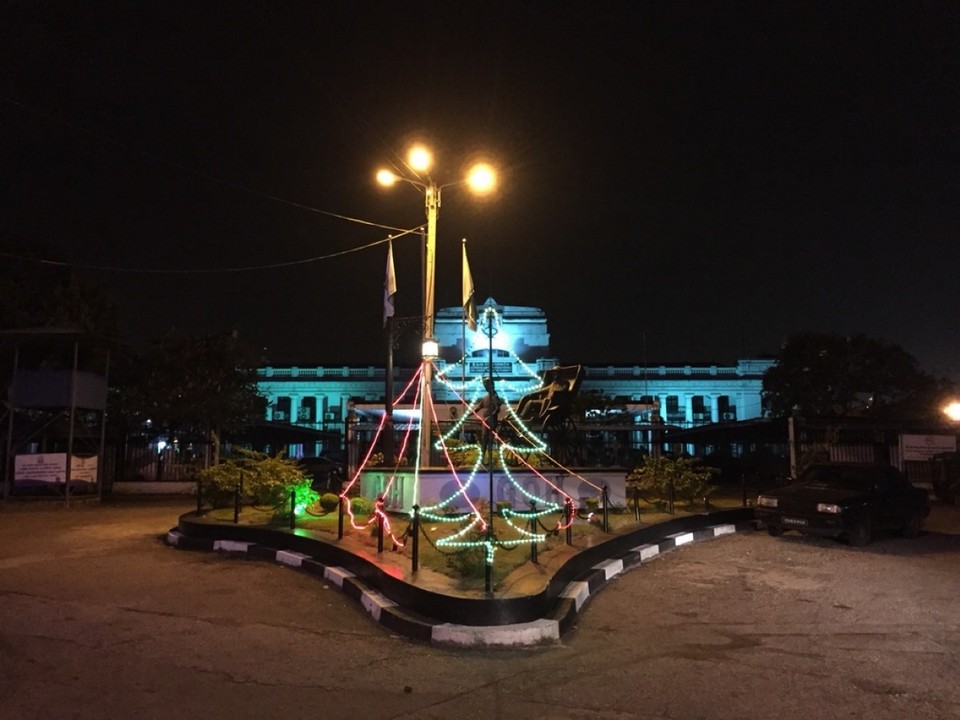 Sri Lanka - Colombo - Auch hier kann man Weihnachten nicht entkommen 