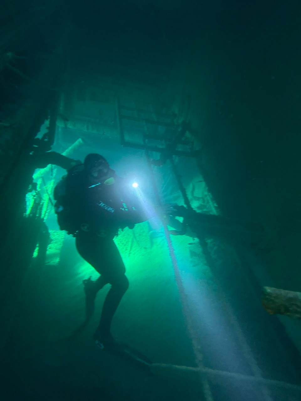 Italien - Marciana - Im Maschinenraump