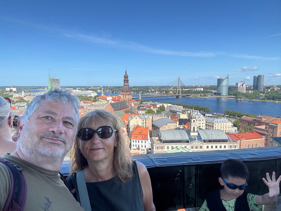 Lettland - Riga - Ausblick vom Glockenturm