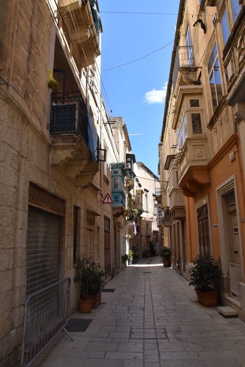Malta - Rabat - Hier sind die Straßen fast Menschenleer.
