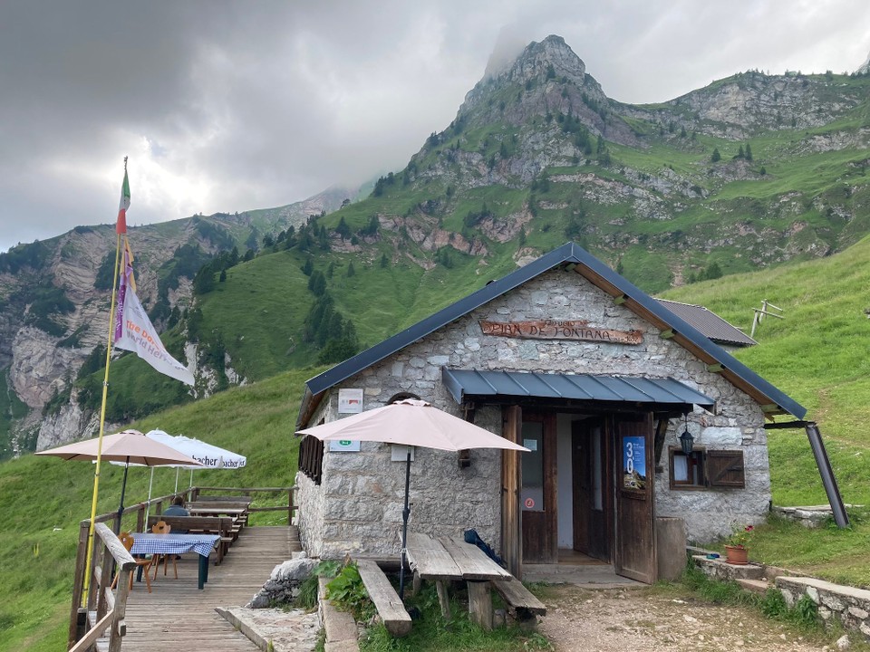 Italien - Alleghe - Refugio Pian de Fontana