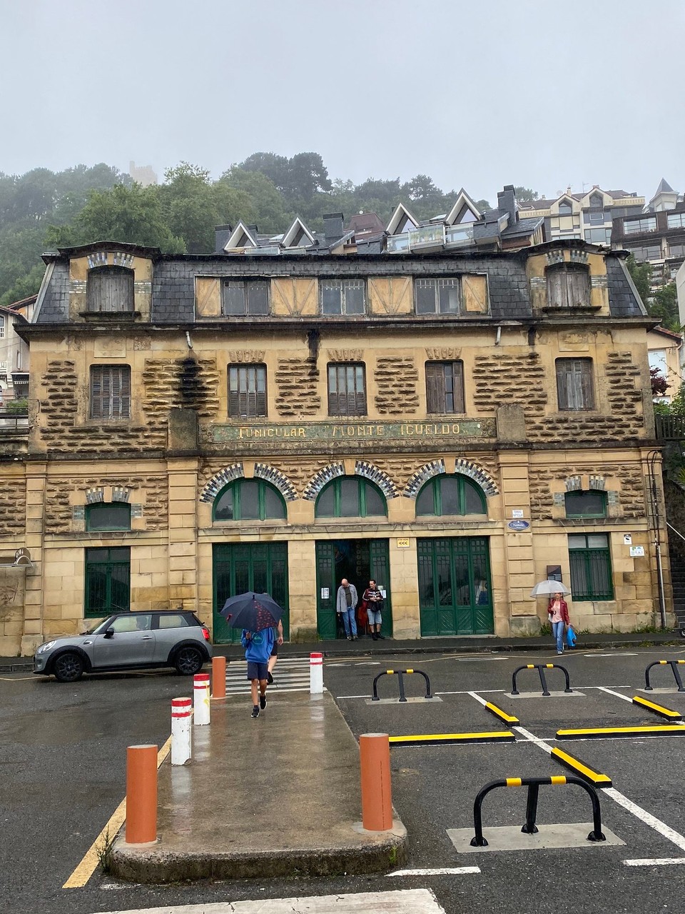 Spanien - Donostia / San Sebastián - Zugang zur Standseilbahn 