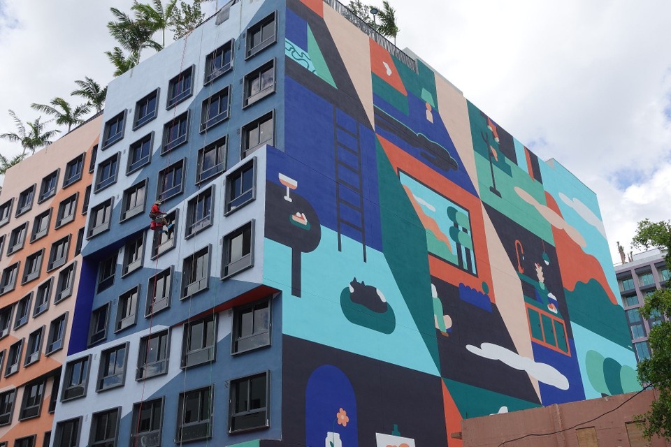 USA - Miami - Wynwood Quartier