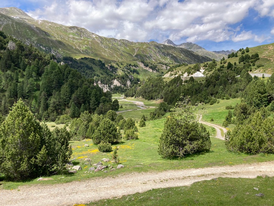Schweiz - Tenero - Schöne Aussichten bei der Abfahrt...