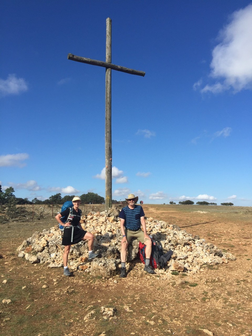  - Spain, Burgos - Atapuerca. Pilgrim Cross. 