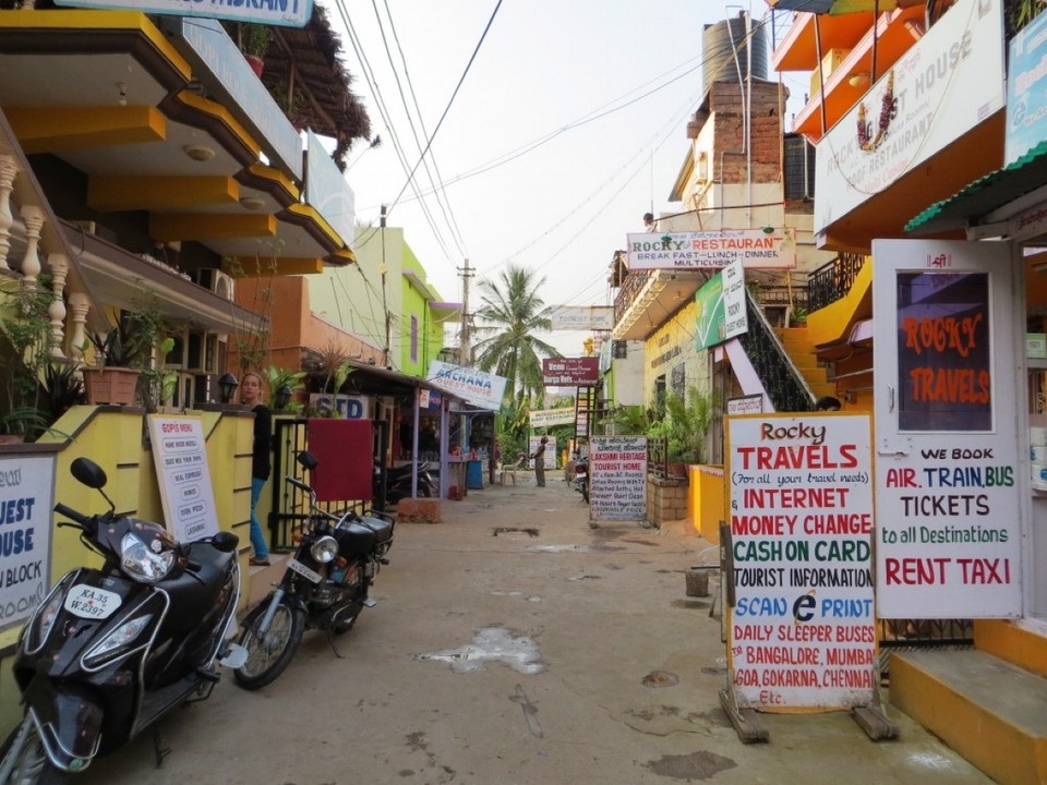 Indien - Hampi - Hampi Bazaar
