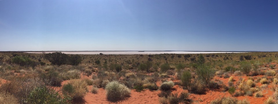  - Australia, Lake Amadeus - Lake Amadeus - kiszáradt sóstó