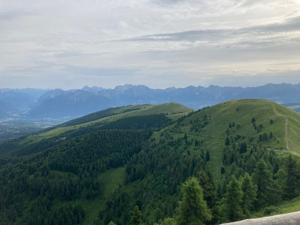 Ort bestimmen … -  - Die Dolomiten am Morgen 