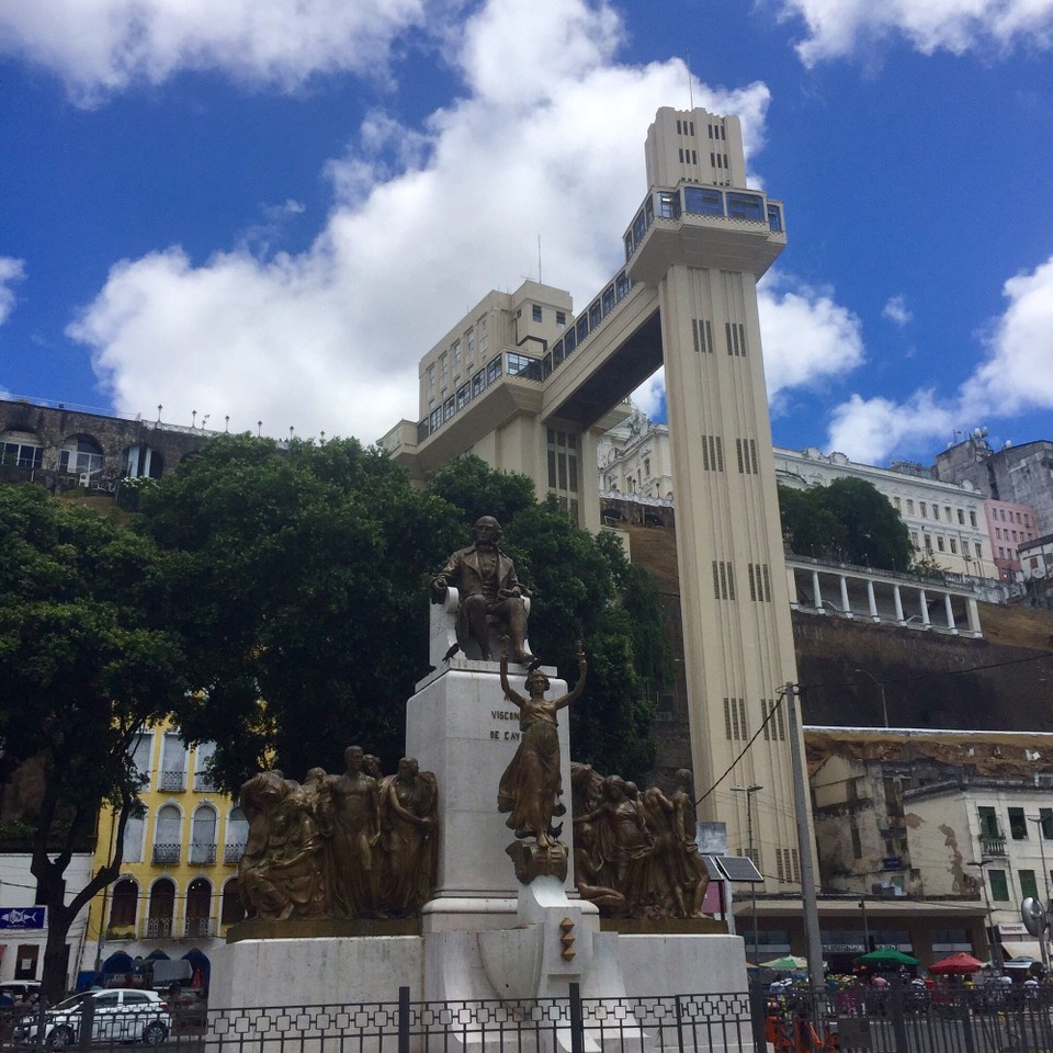 Brasilien - Salvador - Aufzug von der Unterstadt in die Oberstadt