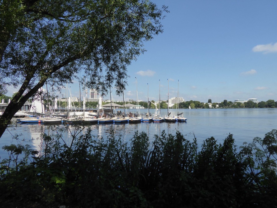 Deutschland - Hamburg - Alster. Meine Stadt ♥️.