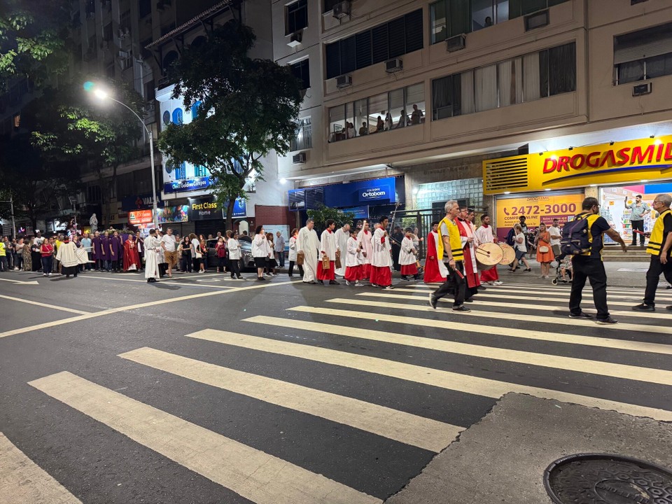 Brasilien - Rio de Janeiro - Osterprozession.
