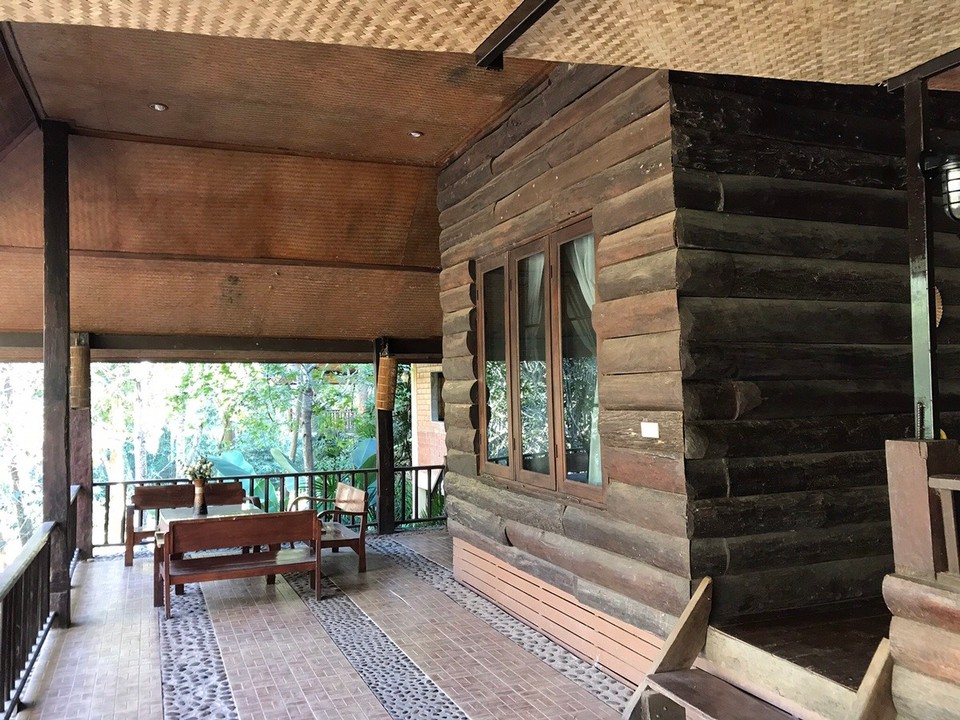 Thailand - Mae Wang - Our room at the Chi Lai lodge