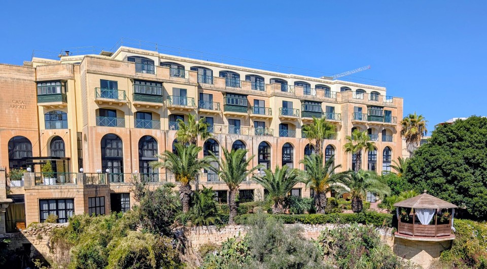 Malta - Mosta - Wenn es dann so weit ist ziehen wir in dieses Altenheim. Das ist wirklich eins.