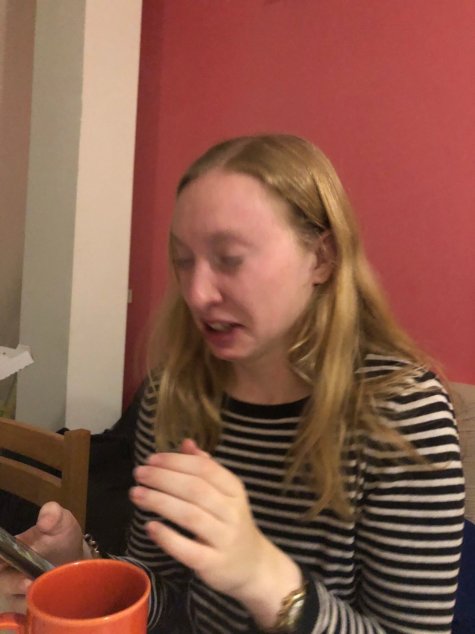 Frankreich - Grenoble - Ob ihr der Wein geschmeckt hat?